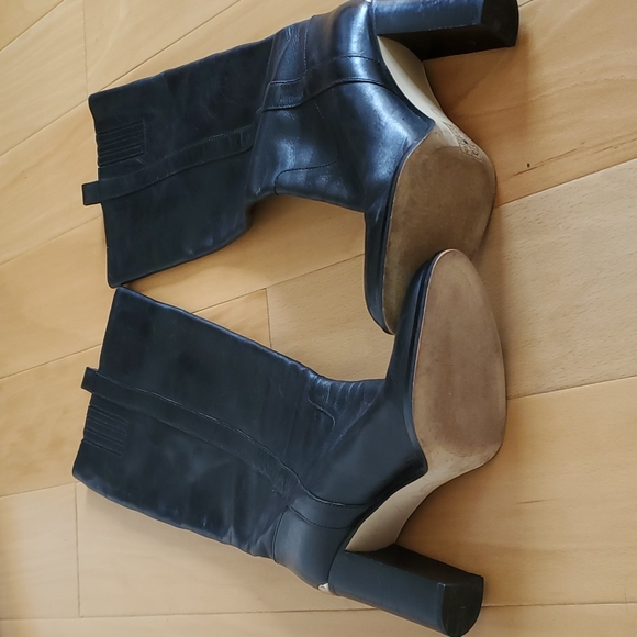 MK boots size 8.5 M black just below the knee. - Picture 5 of 7